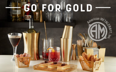 Go For Gold! – The 2023 New Product Launch from American Metalcraft