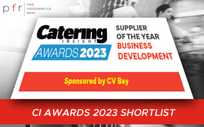 PFR Shortlisted for Catering Insight Awards