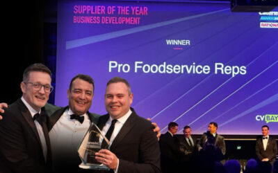 PFR Winners of Supplier Of The Year at Catering Insight Awards