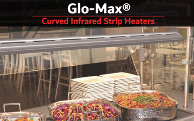 Glo-Max® Curved Infrared Strip Heaters – The perfect solution for buffet and the kitchen pass.