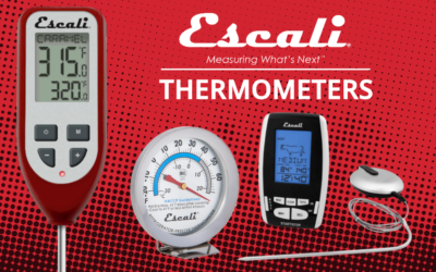 Take the guesswork out of cooking with Escali food thermometers.