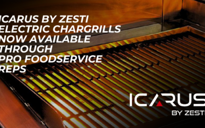 Icarus by Zesti Electric Chargrills Now Available Through Pro Foodservice Reps